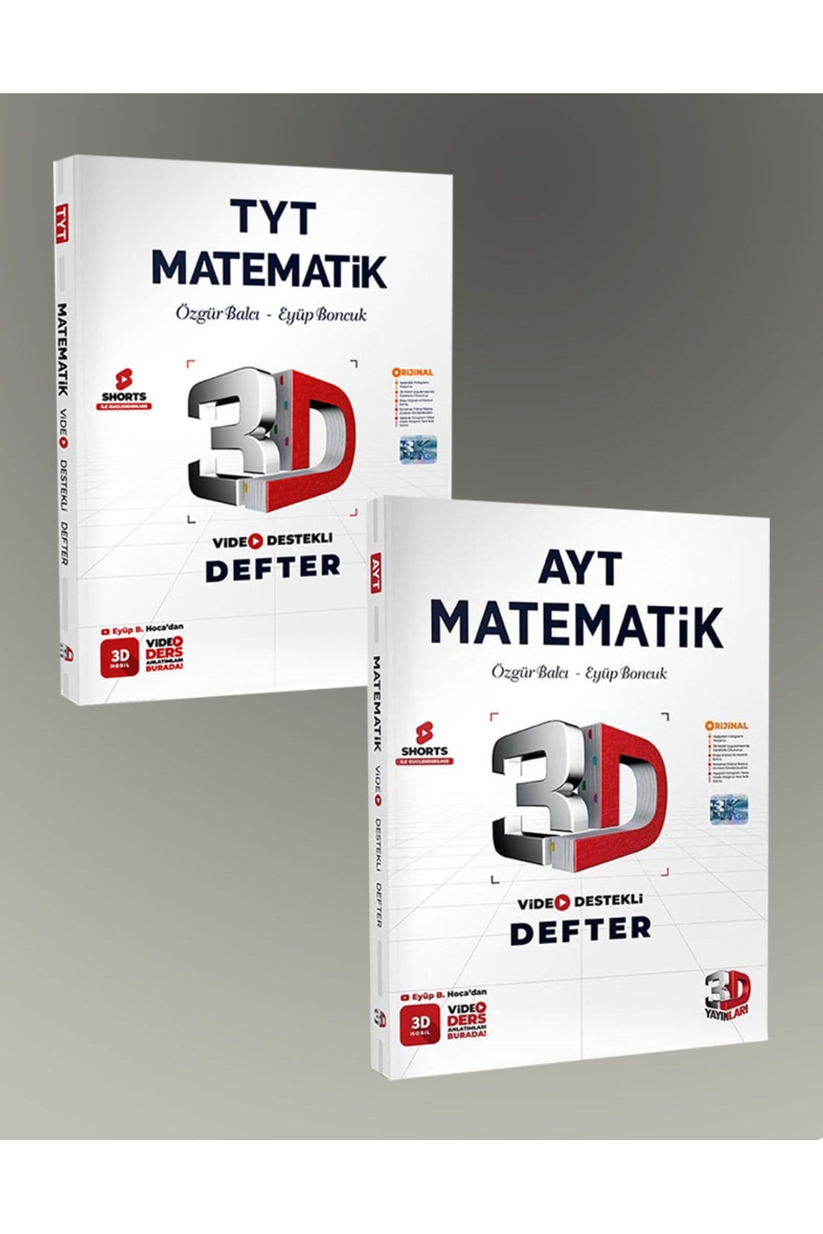 Tyt-Ayt Matematik Video Destekli Defter (2 Kitap)