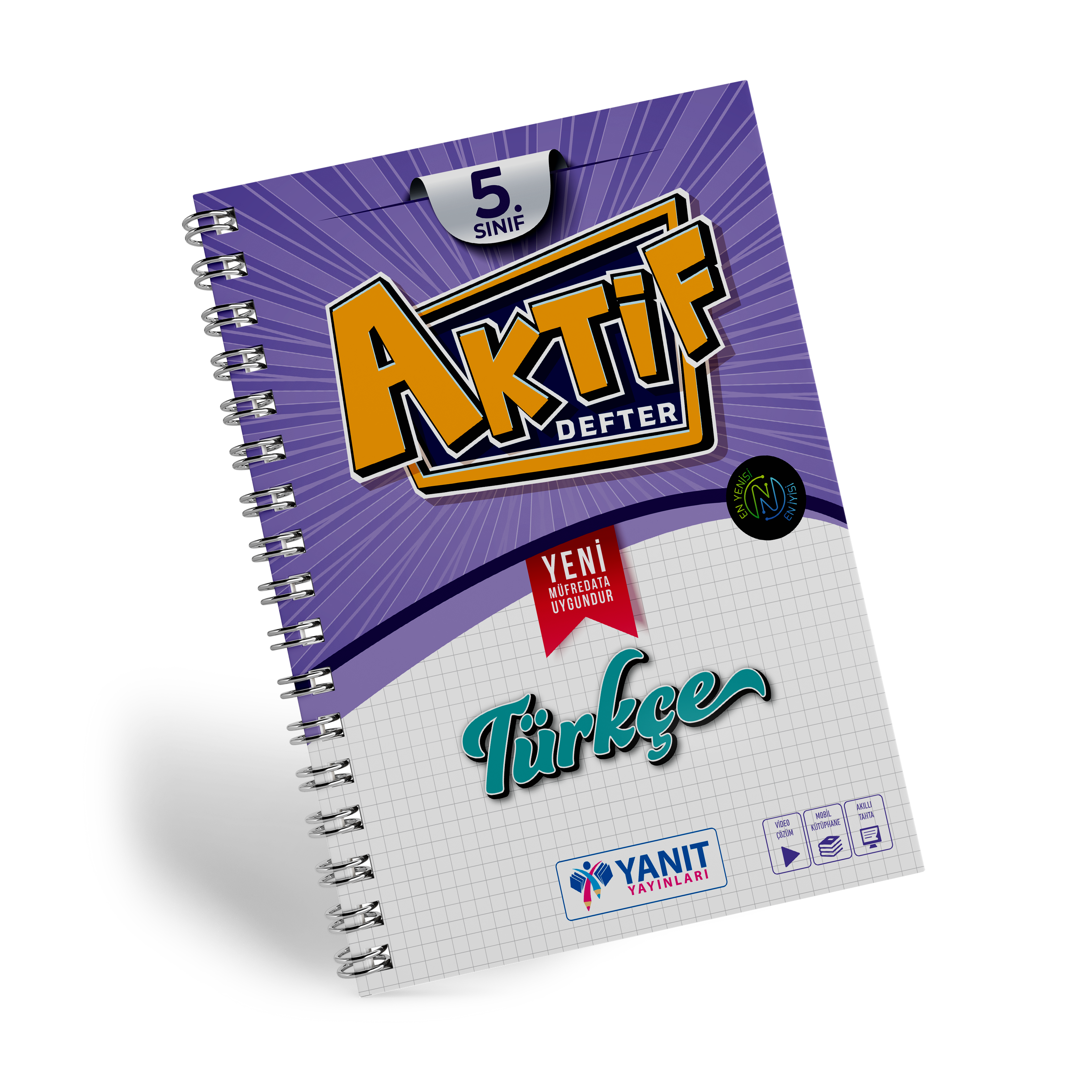 Yanıt Yayınları 5. Sınıf Türkçe Aktif Defter