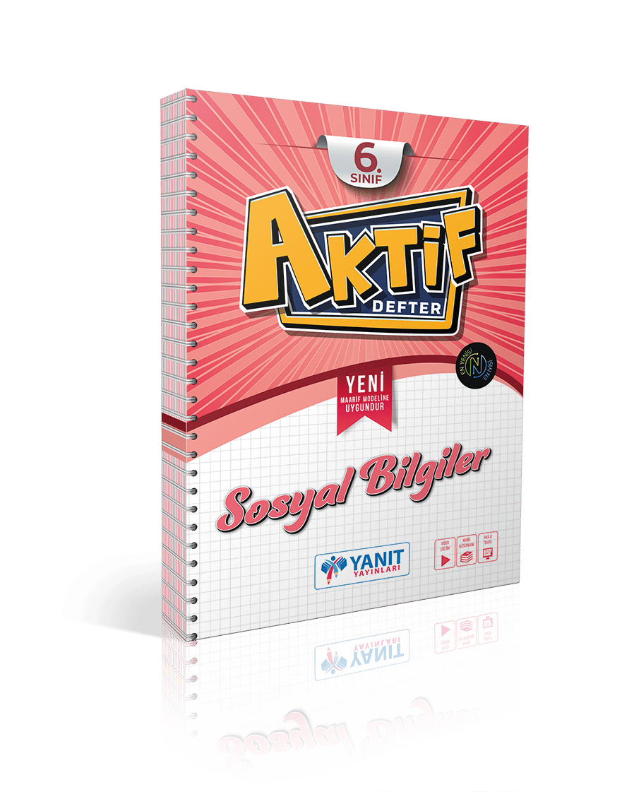Yanıt Yayınları 6. Sınıf Sosyal Bilgiler Aktif Defter