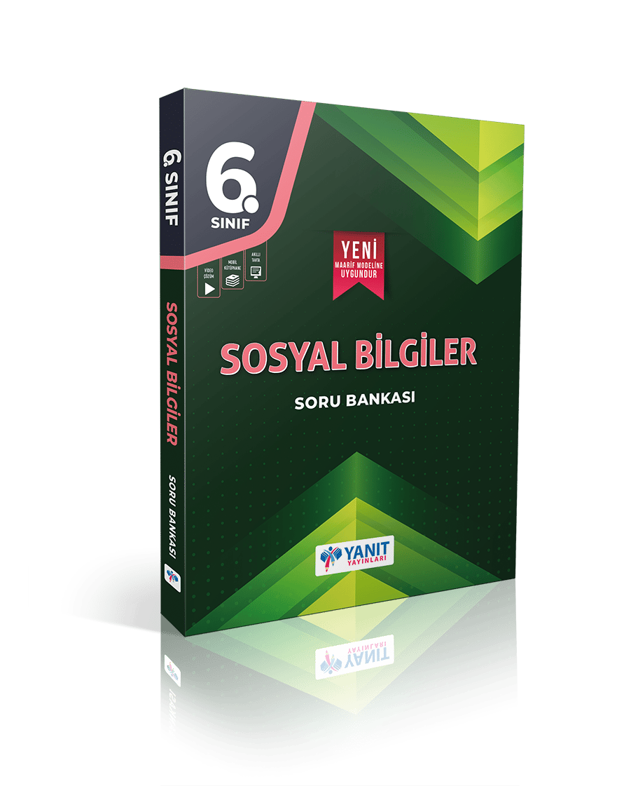 Yanıt Yayınları 6. Sınıf Sosyal Bilgiler Soru Bankası