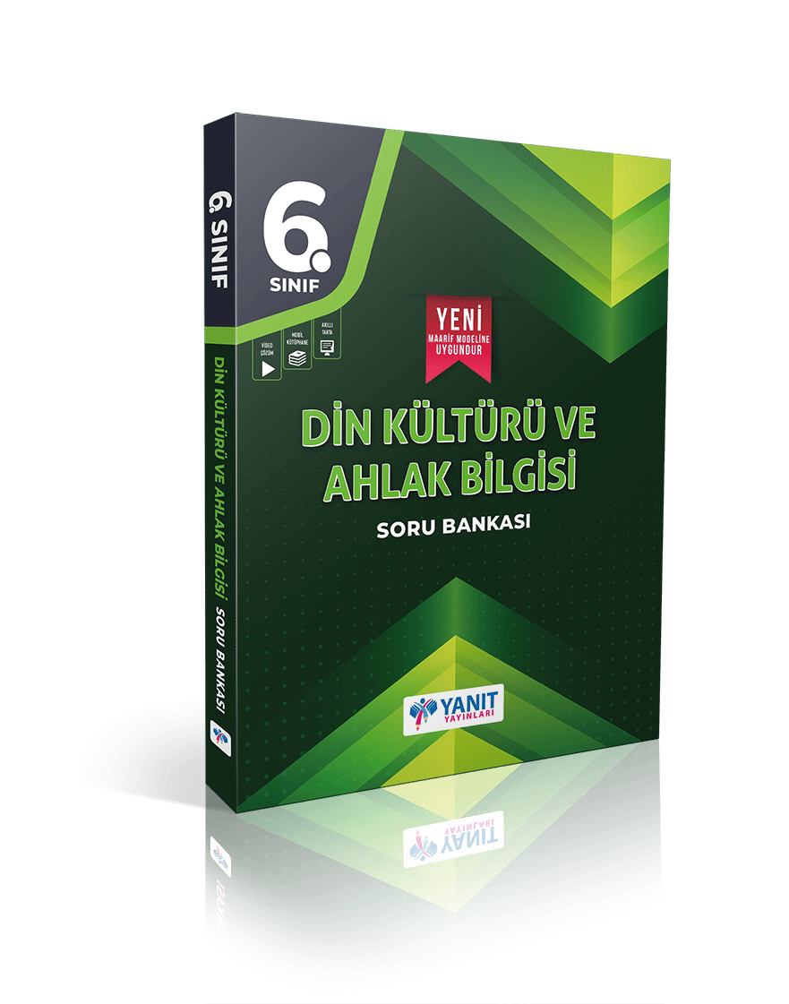 Yanıt Yayınları 6. Sınıf Din Kültürü ve Ahlak Bilgisi Soru Bankası