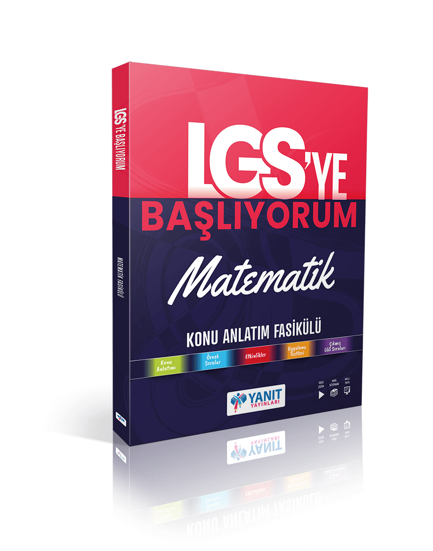 Yanıt Yayınları LGS'ye Başlıyorum Matematik Konu Anlatım Fasikülü