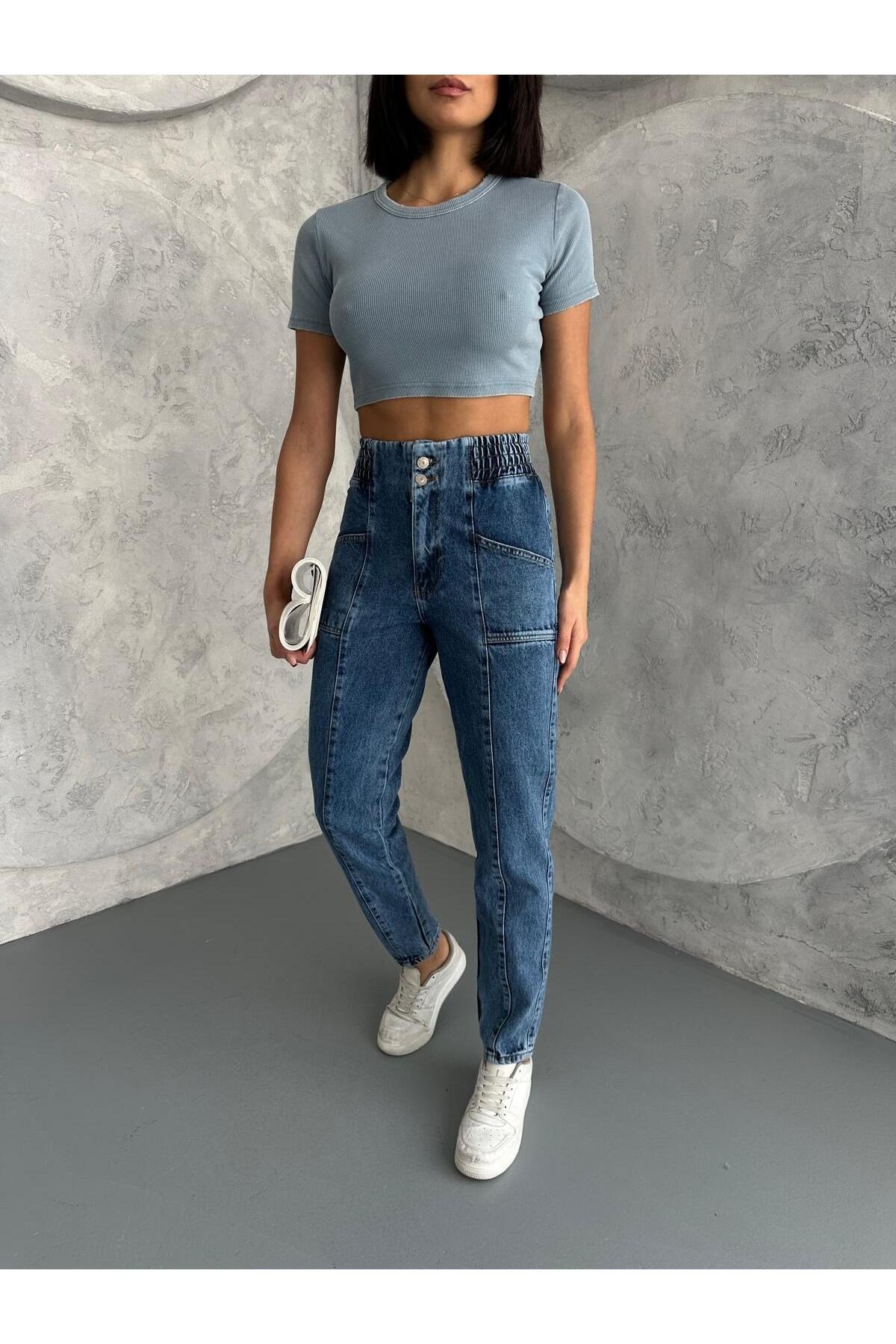 ÖN CEP DETAYLI JOGGER PANTOLON