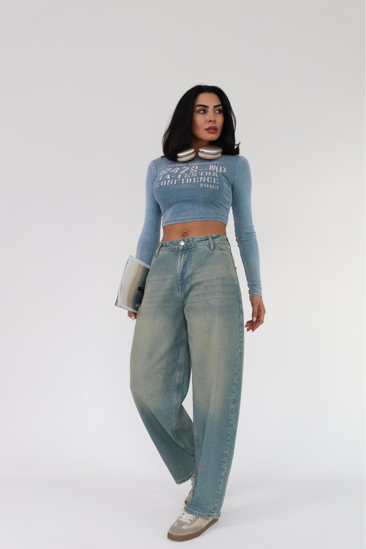 SKATER FİT TİNT WASH JEAN