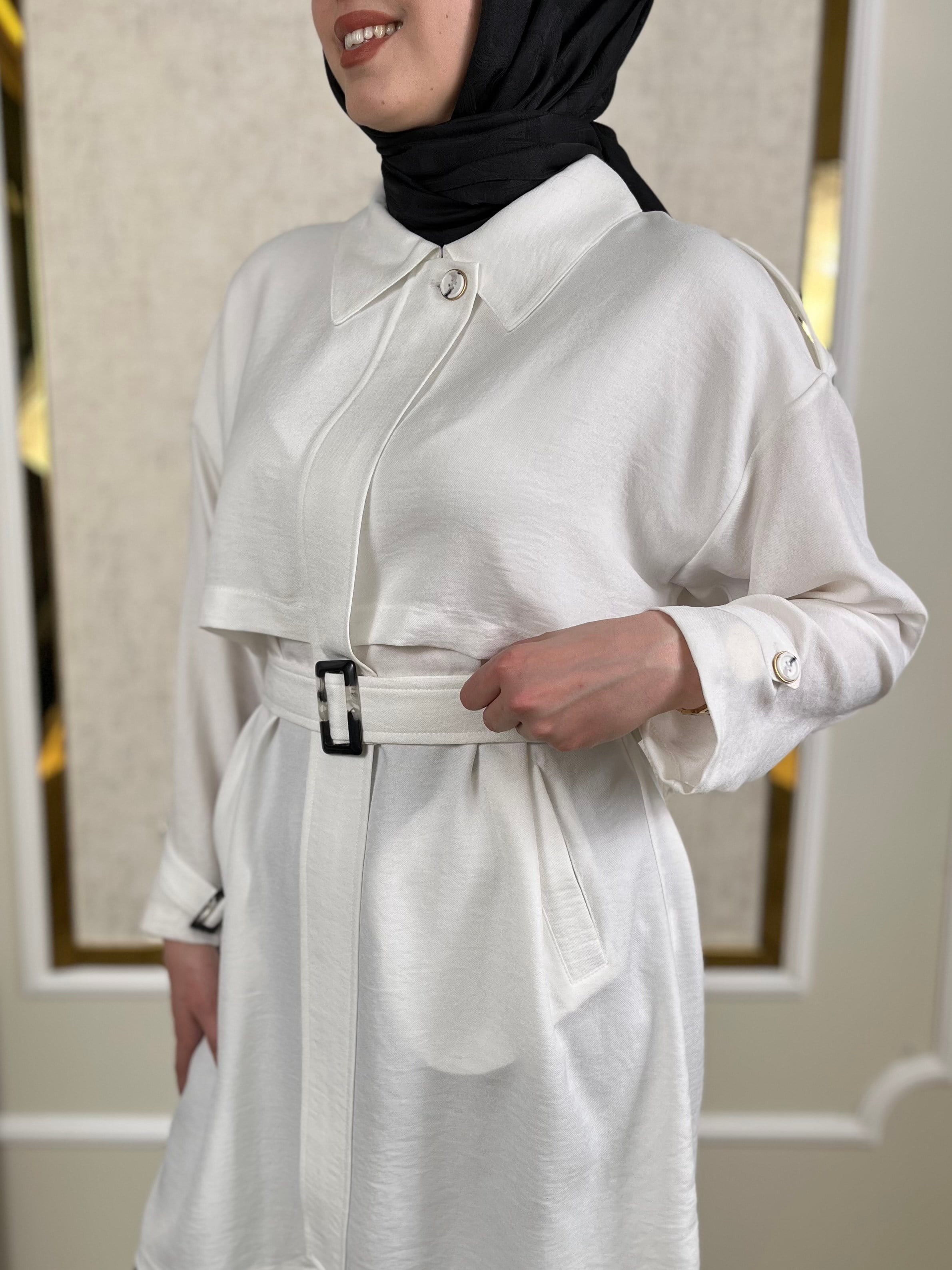 Fermuarlı Kemerli Giyçık 4064