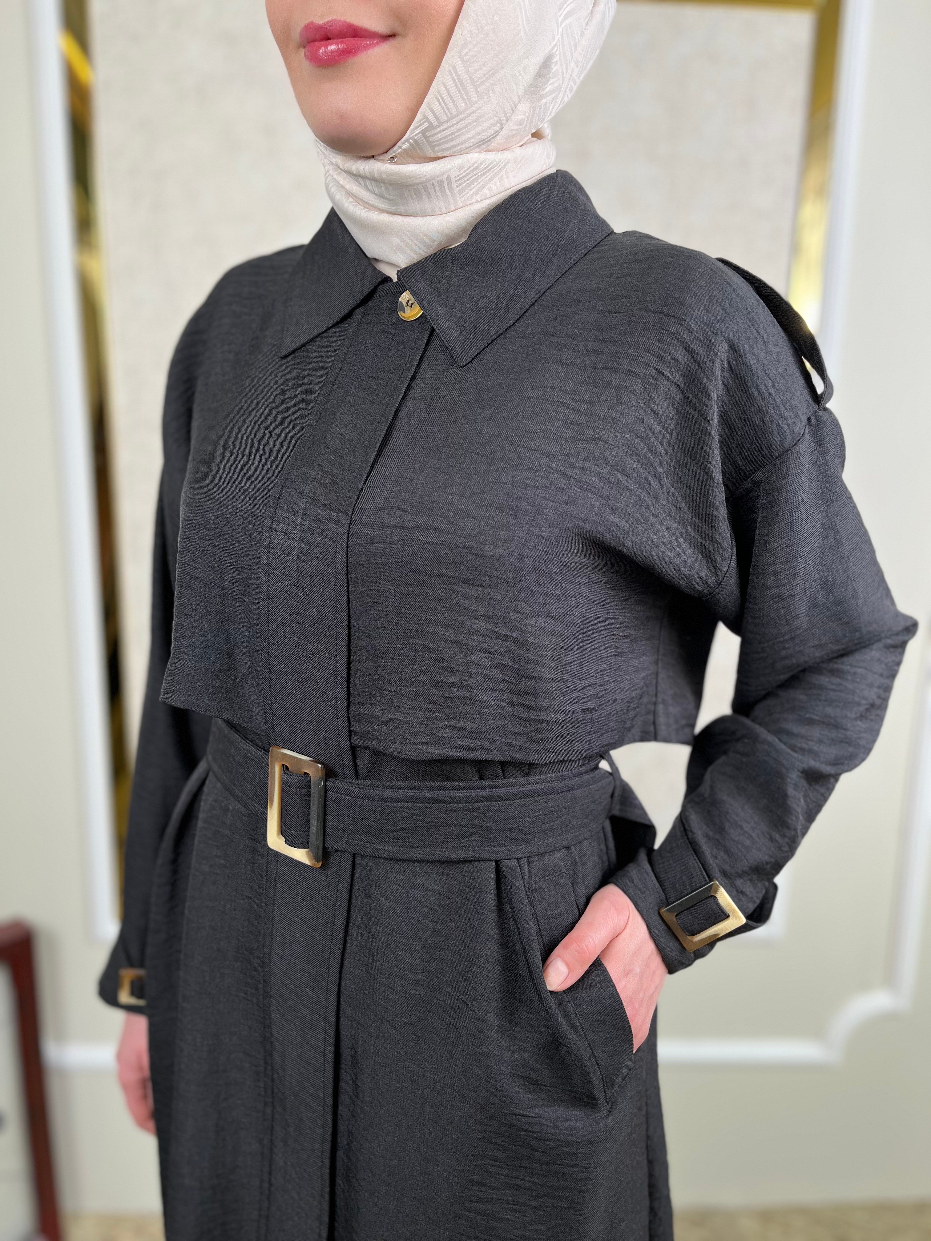 Fermuarlı Kemerli Giyçık 4064