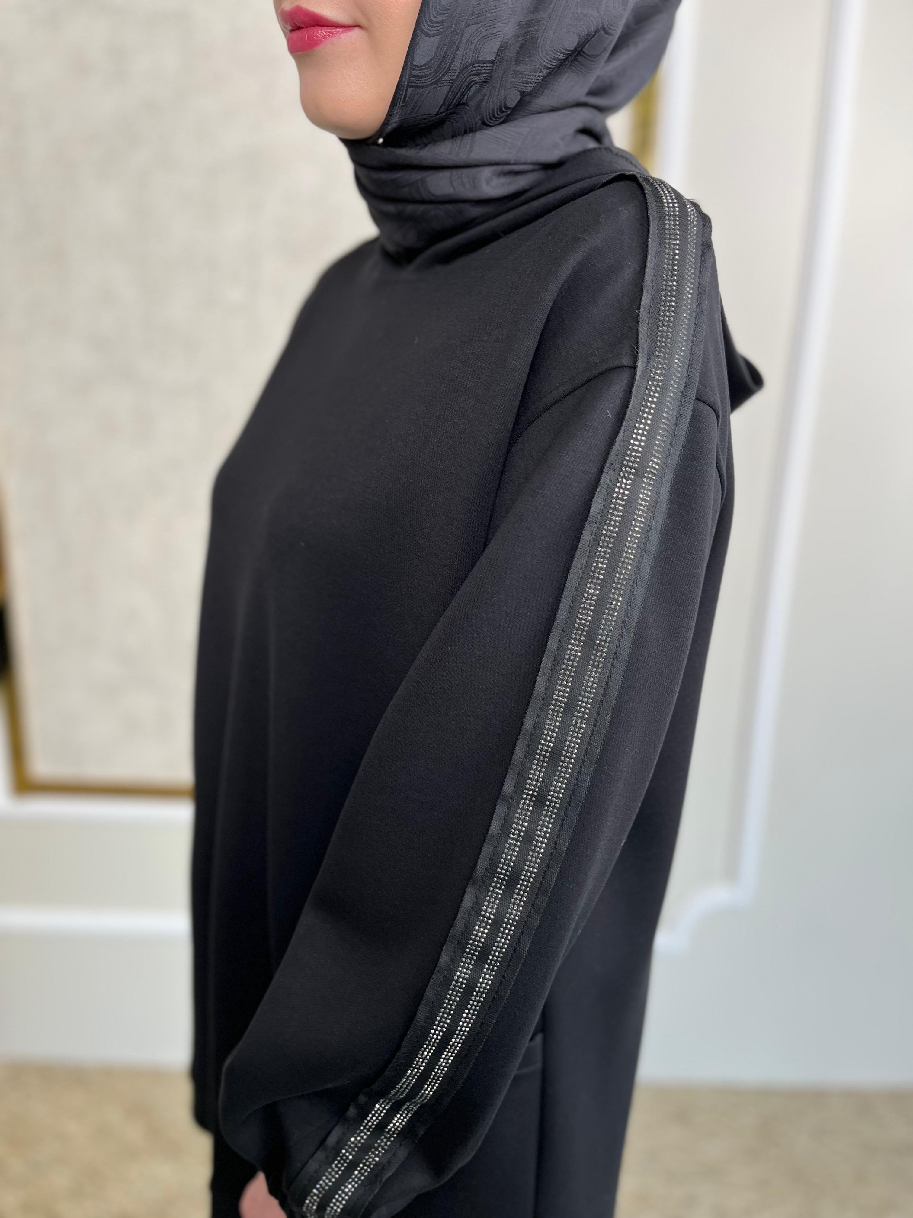 Taş Detaylı Tunik Pantolon Takım 2388