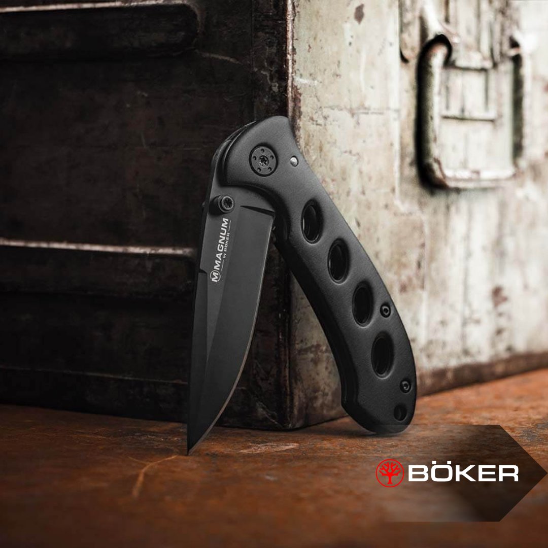 Böker Magnum Shadow Paslanmaz Çelik Katlanabilir Cep Çakısı
