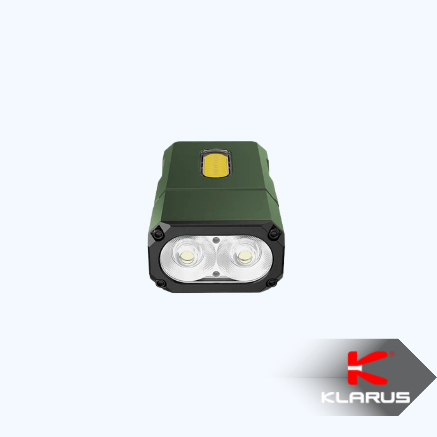 E8 Triple-Light 1000 Lümen EDC Şarj Edilebilir Cep Feneri - Type-C | Yeşil