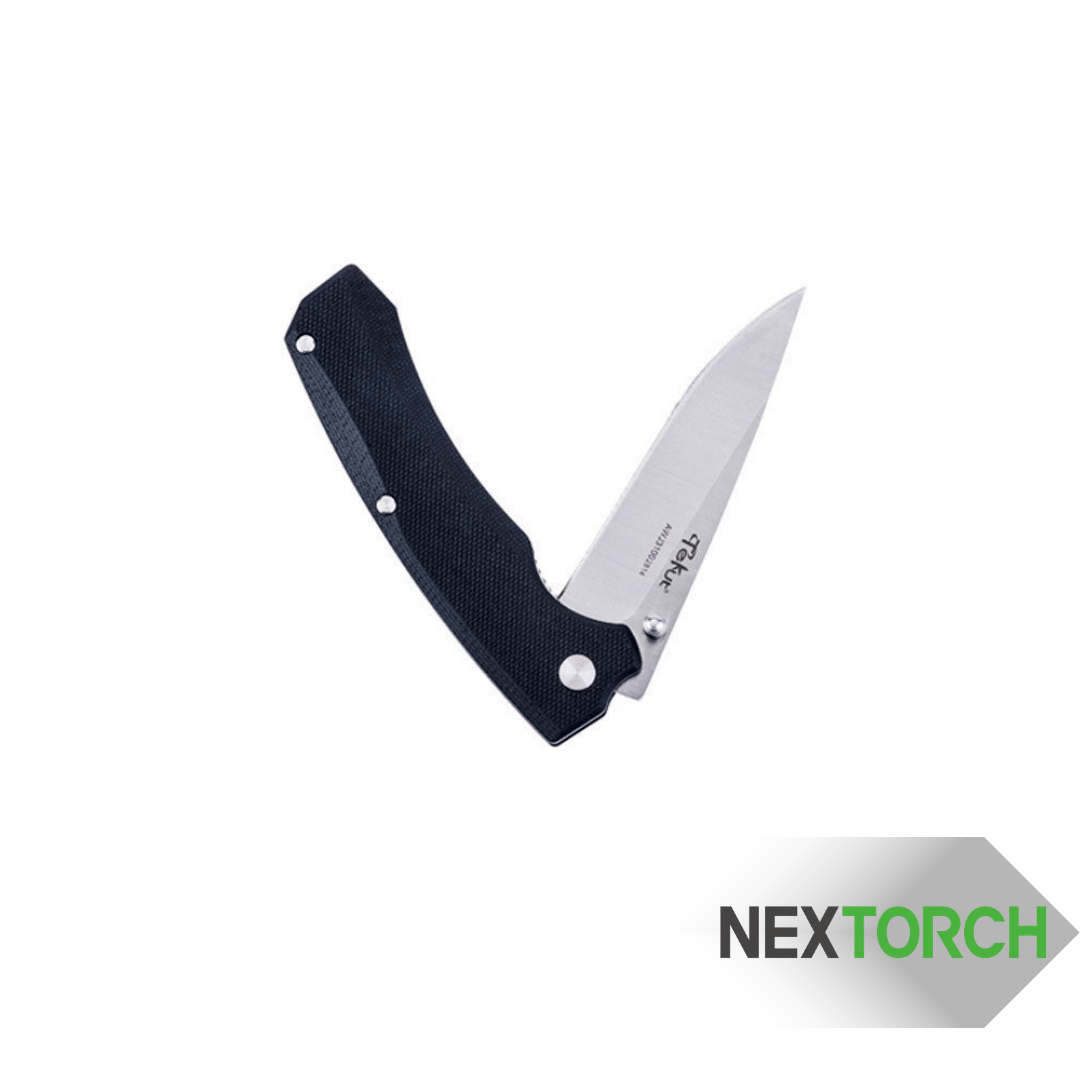 ekut LK5277 Sandvik 12C27 Çelik G10 Sap Katlanabilir Cep Çakısı