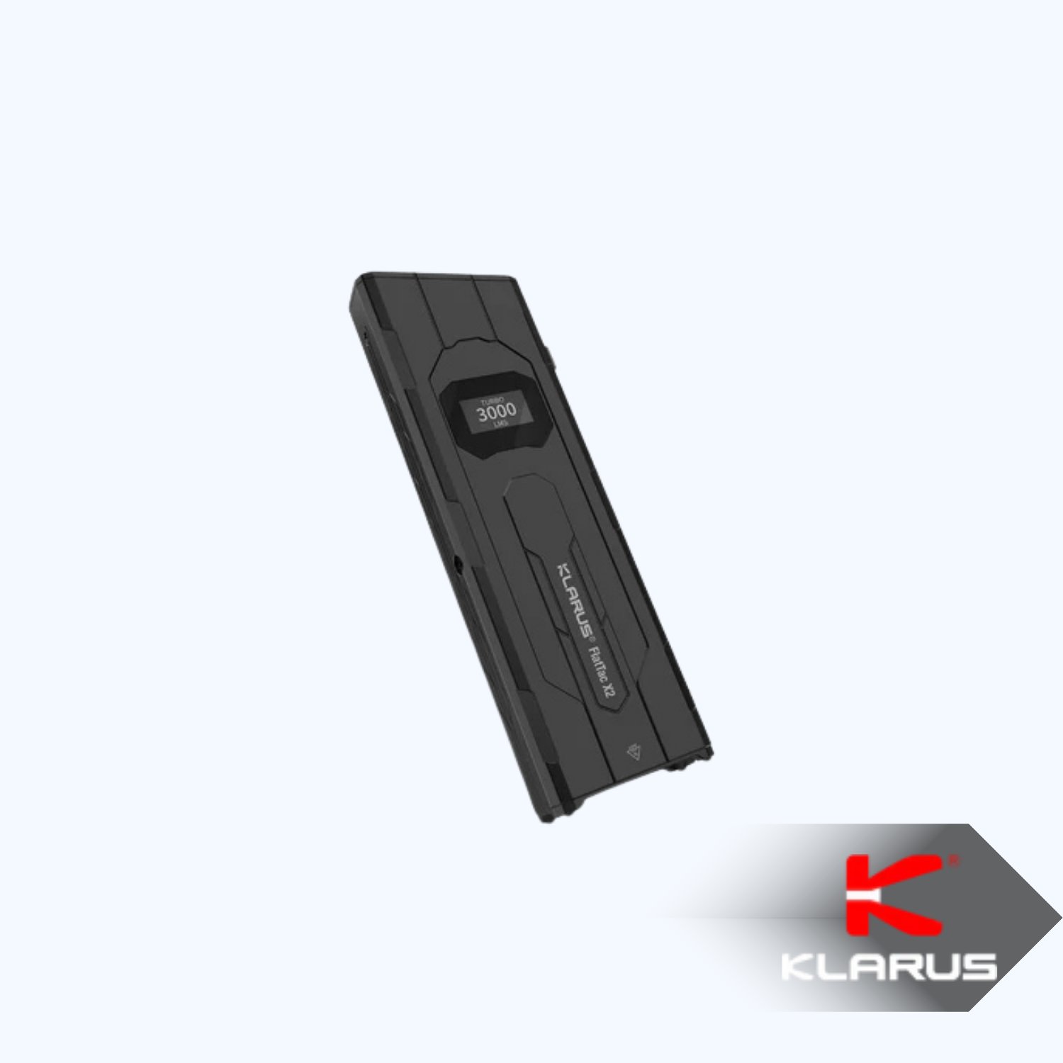 FlatTac X2 3000 Lümen Şarj Edilebilir Ultra İnce EDC Taktik El Feneri