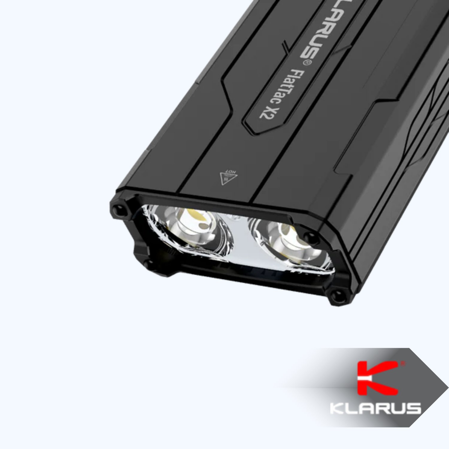 FlatTac X2 3000 Lümen Şarj Edilebilir Ultra İnce EDC Taktik El Feneri