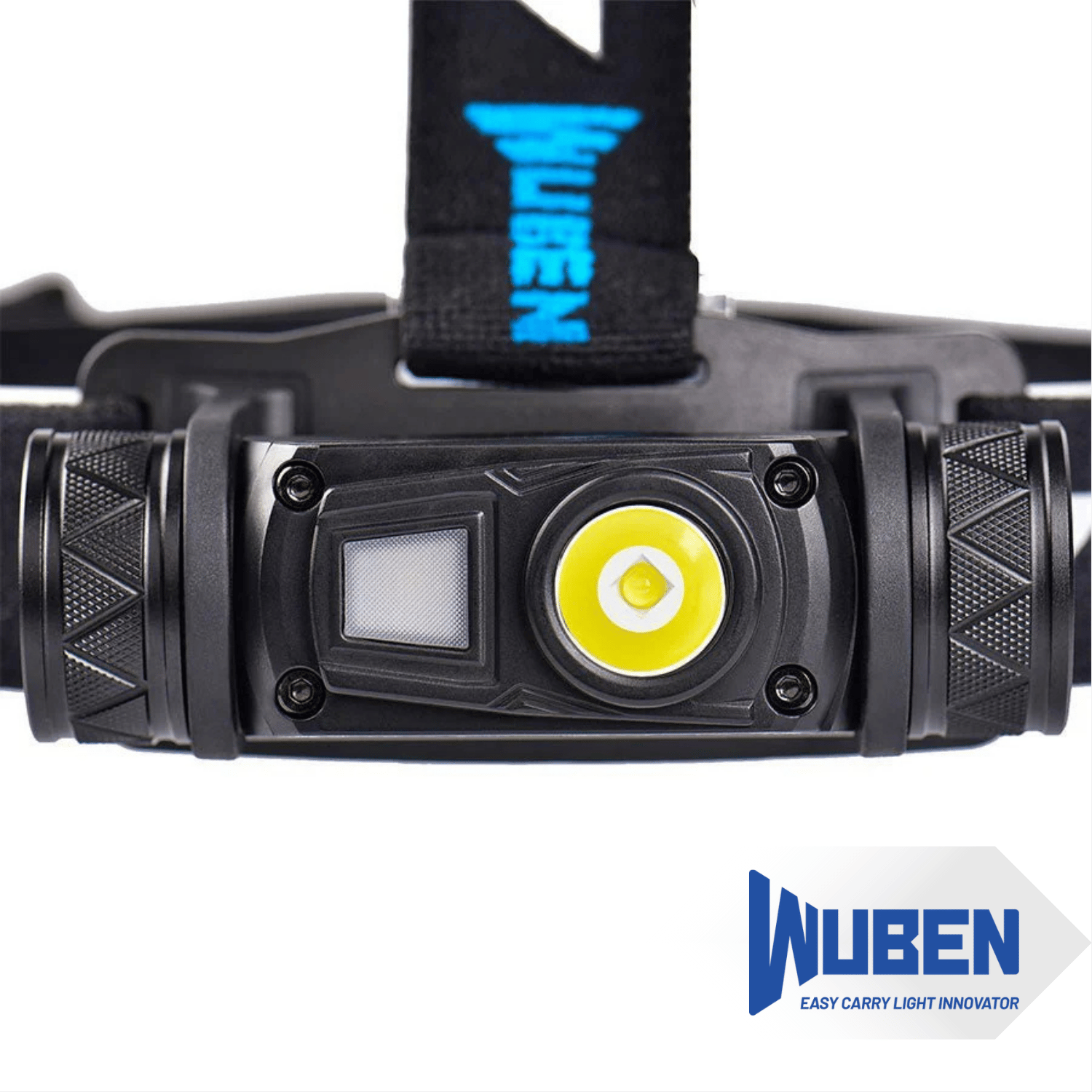 H1 1200 Lümen Şarj Edilebilir Outdoor Kafa Lambası – Kırmızı Işıklı & High CRI Yardımcı LED'li Kafa Feneri