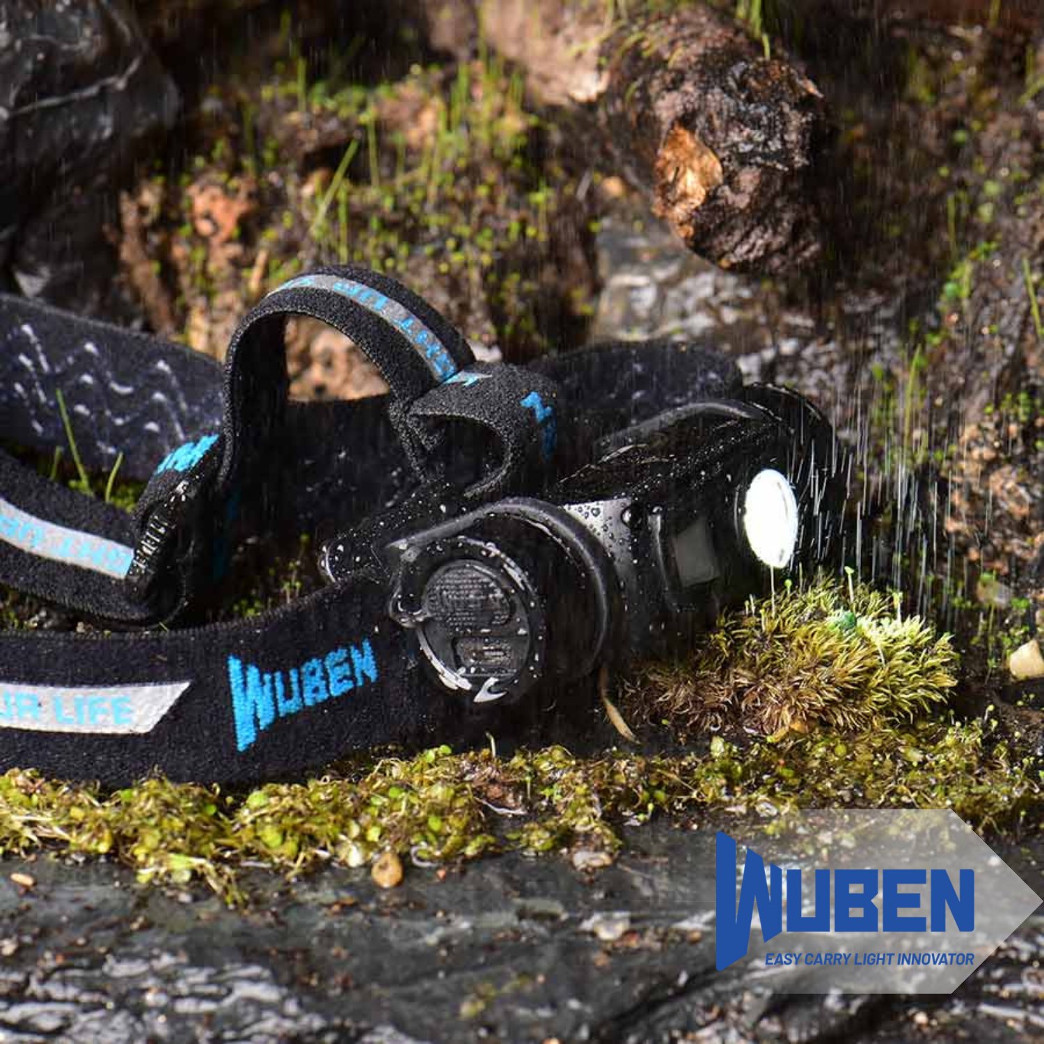 H1 1200 Lümen Şarj Edilebilir Outdoor Kafa Lambası – Kırmızı Işıklı & High CRI Yardımcı LED'li Kafa Feneri
