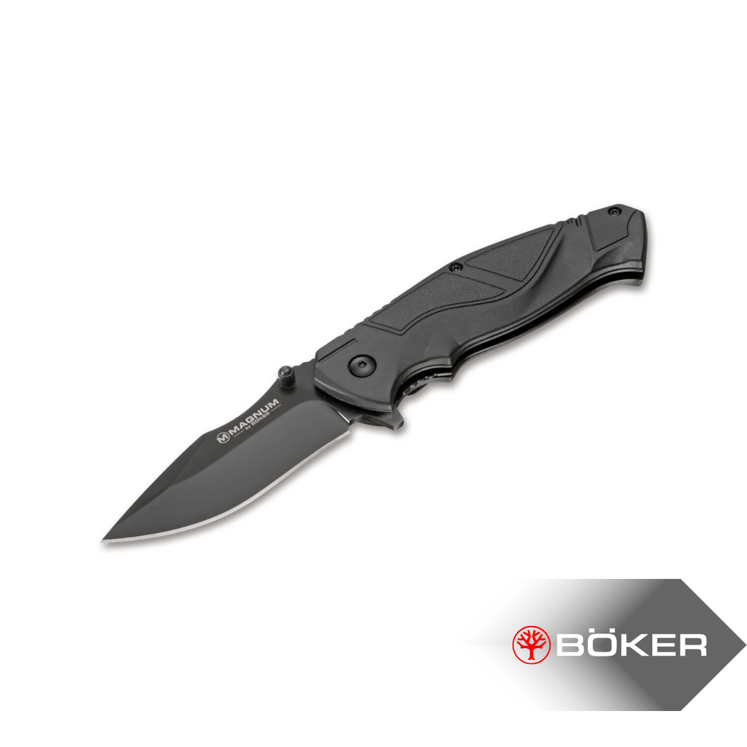 Magnum Advance All Black Pro Paslanmaz Çelik Katlanabilir Taktik Cep Çakısı