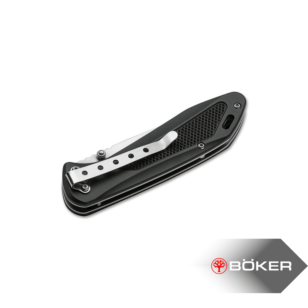 Magnum Advance Checkering Black Paslanmaz Çelik Katlanabilir Cep Çakısı