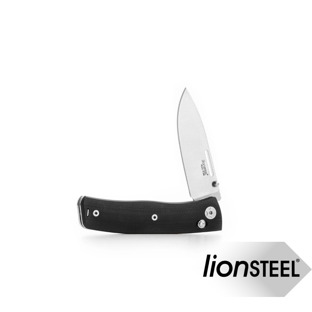 NiNi NN1GBK M390 Çelik Black G10 Full Handle Crossbar Lock Katlanır Cep Bıçağı