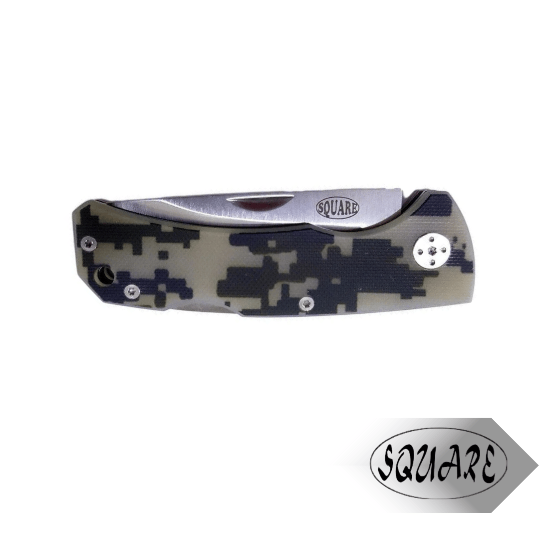 Square BF110494 Paslanmaz Çelik Katlanabilir Cep Çakısı - Kamp ve Outdoor Bıçağı