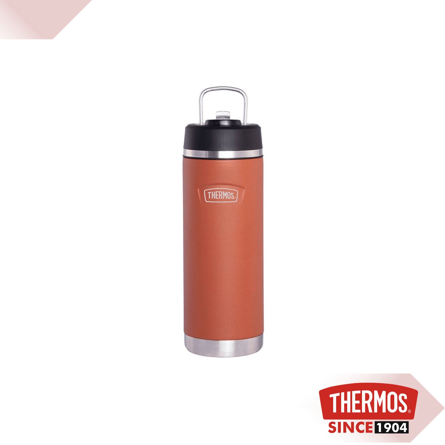 Thermos Icon Serisi Paslanmaz Çelik Pipetli Termos 0.71 L