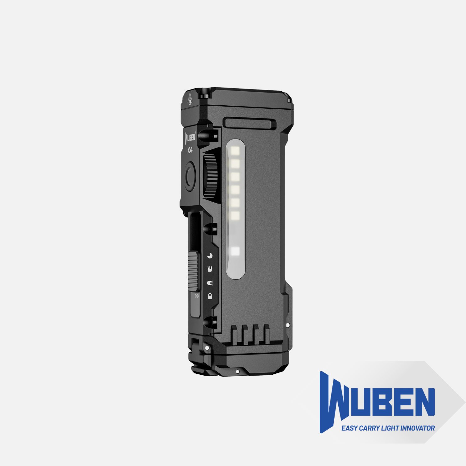 X4 EDC Şarj Edilebilir El Feneri - 1300 Lümen, Mıknatıslı