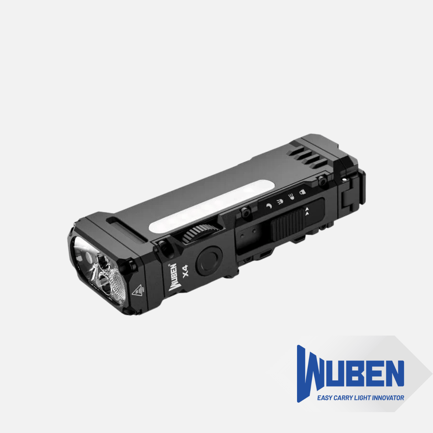 X4 EDC Şarj Edilebilir El Feneri - 1300 Lümen, Mıknatıslı