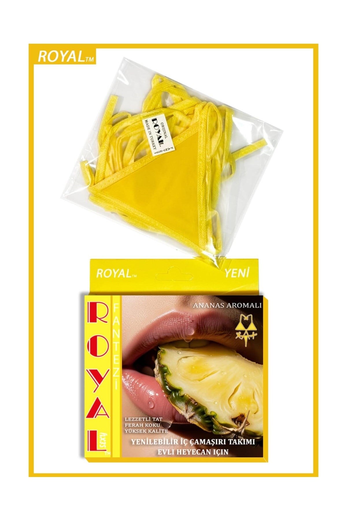 Ananas yenilir iç çamaşırı