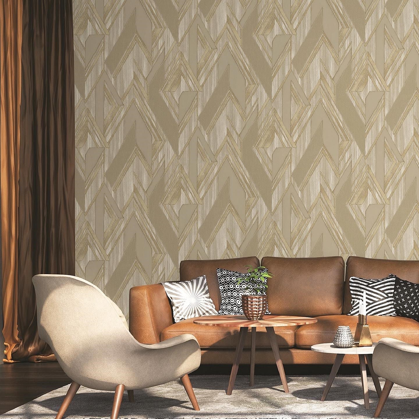 Adawall OCTAGON Koleksiyonu 1205-04 Duvar Kağıdı 10,6 M2