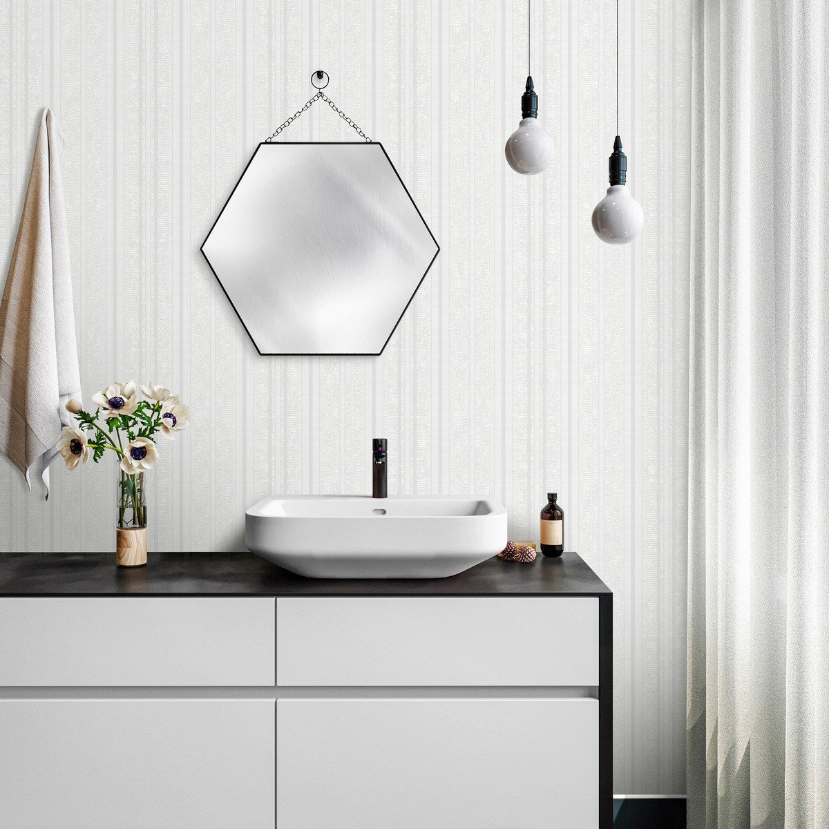 Adawall OCTAGON Koleksiyonu 1208-01 Duvar Kağıdı 10,6 M2