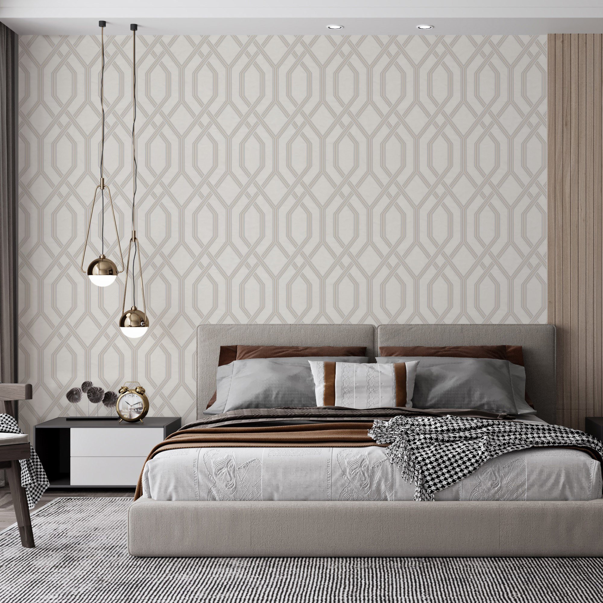 Adawall Vera Koleksiyonu 1502-01 Desenli Duvar Kağıdı 16,5 M2