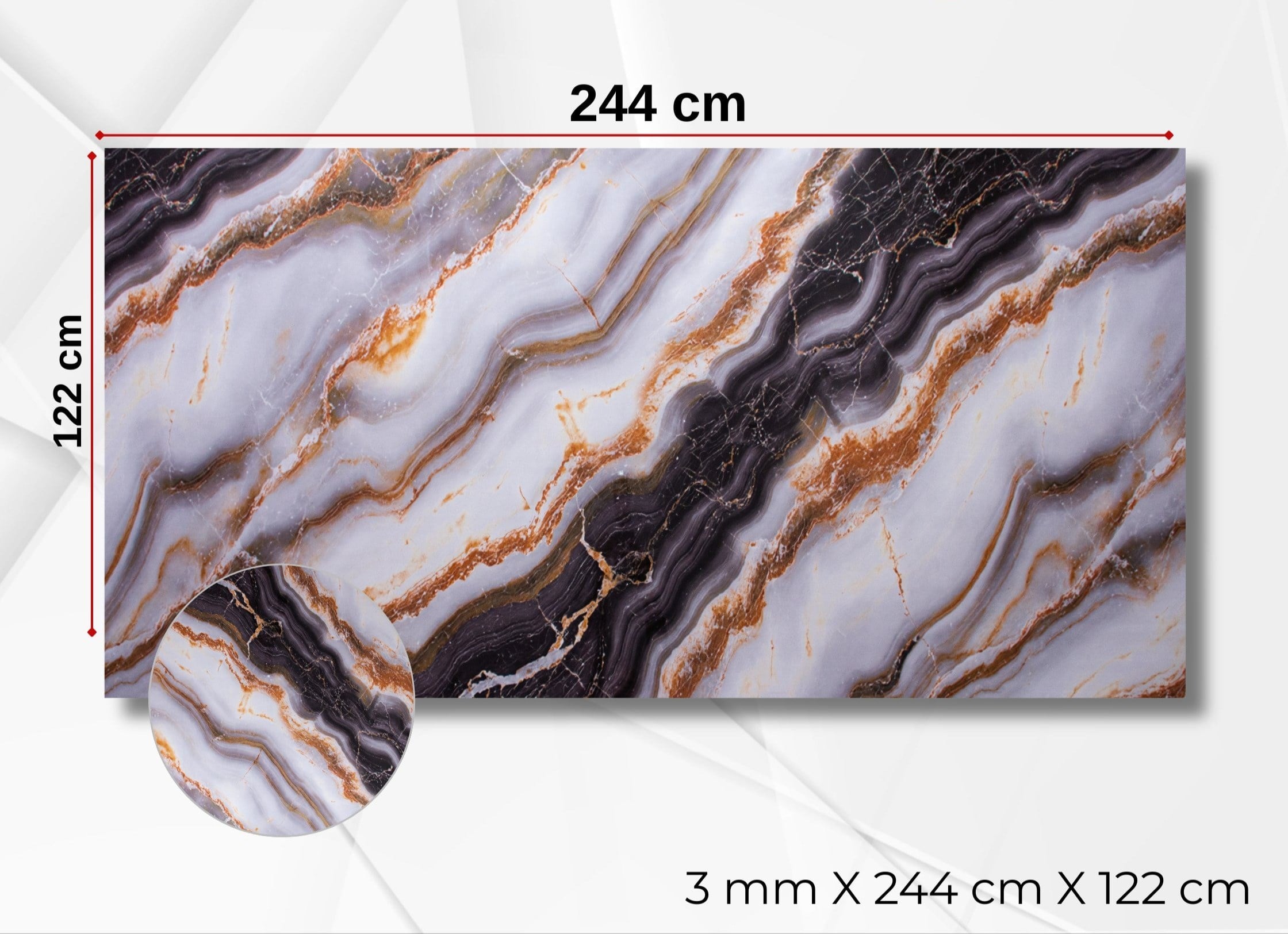 Antik Gold PVC Duvar Paneli