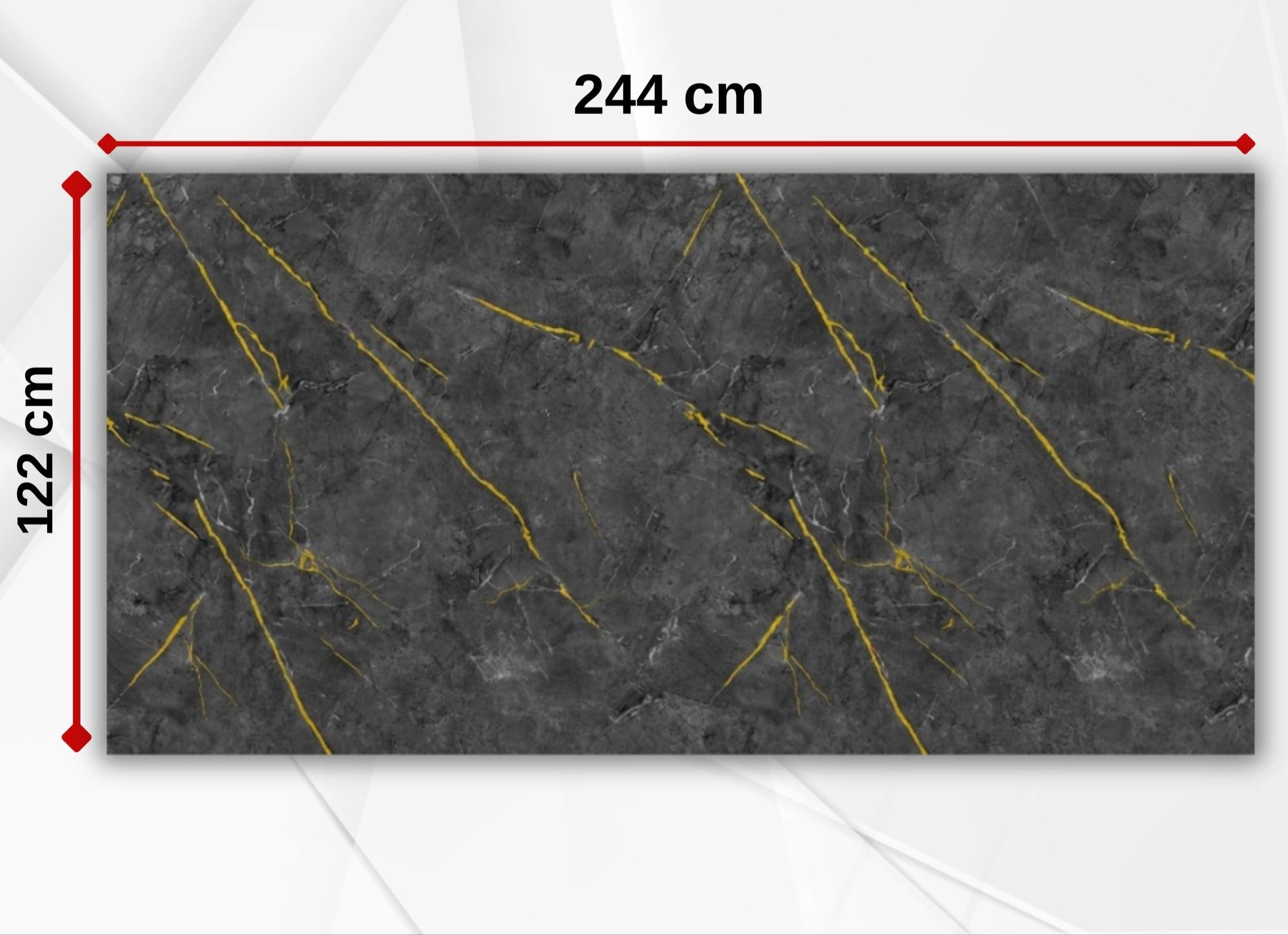 Antrasit Oro PVC Duvar Paneli 