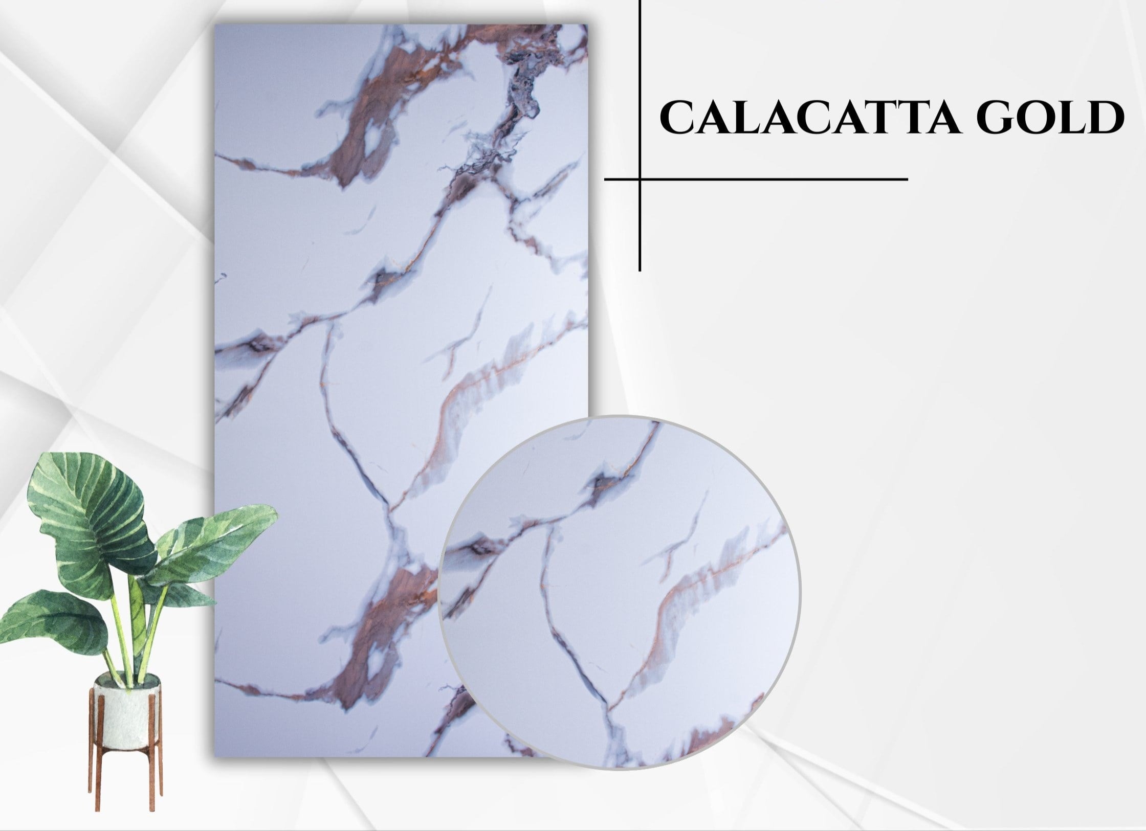 Calacatta Gold PVC Duvar Paneli
