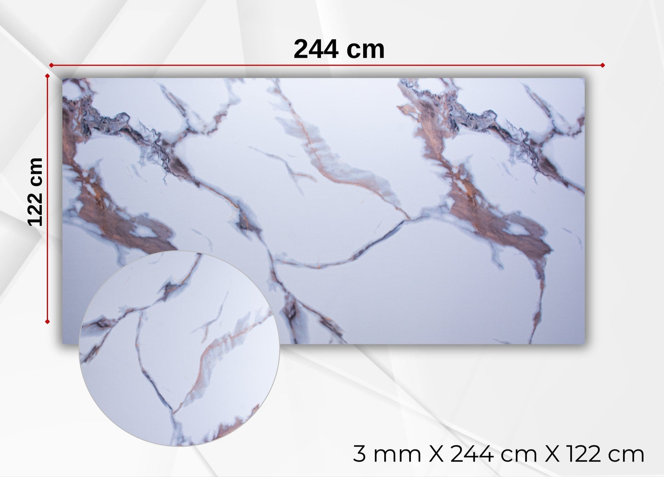 Calacatta Gold PVC Duvar Paneli