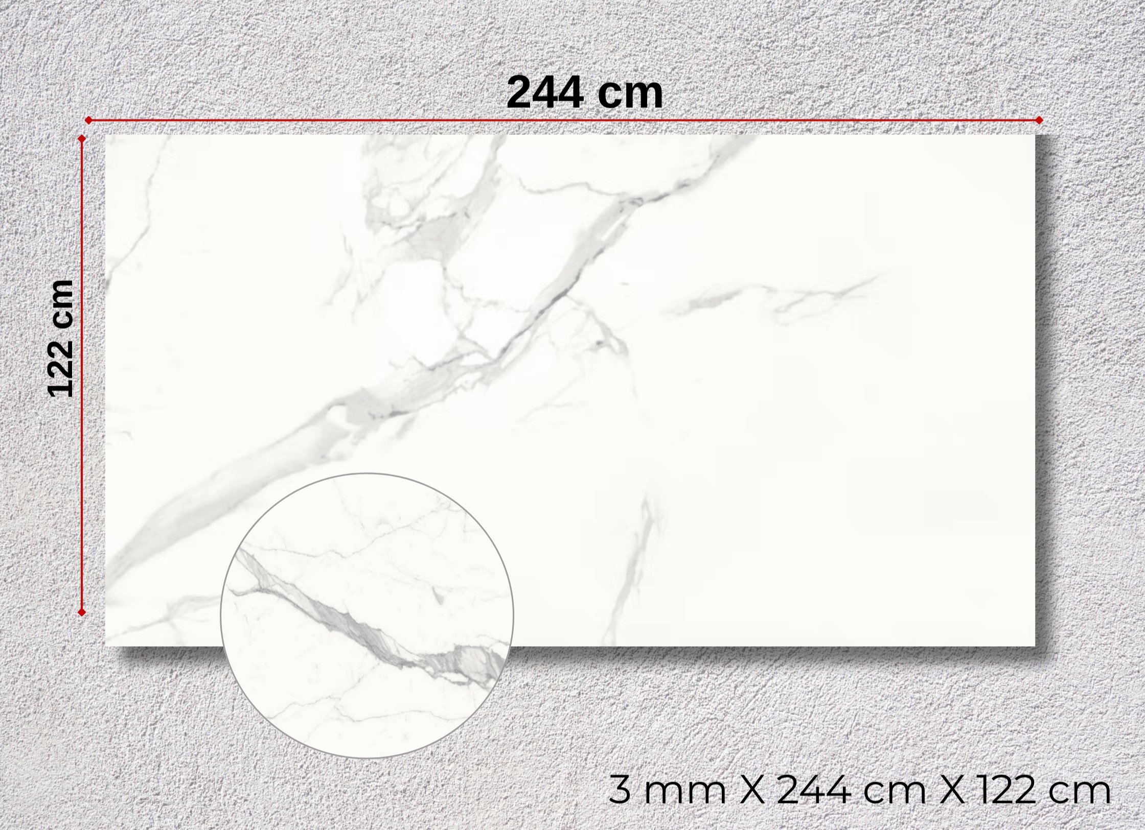 Calacatta PVC Duvar Paneli