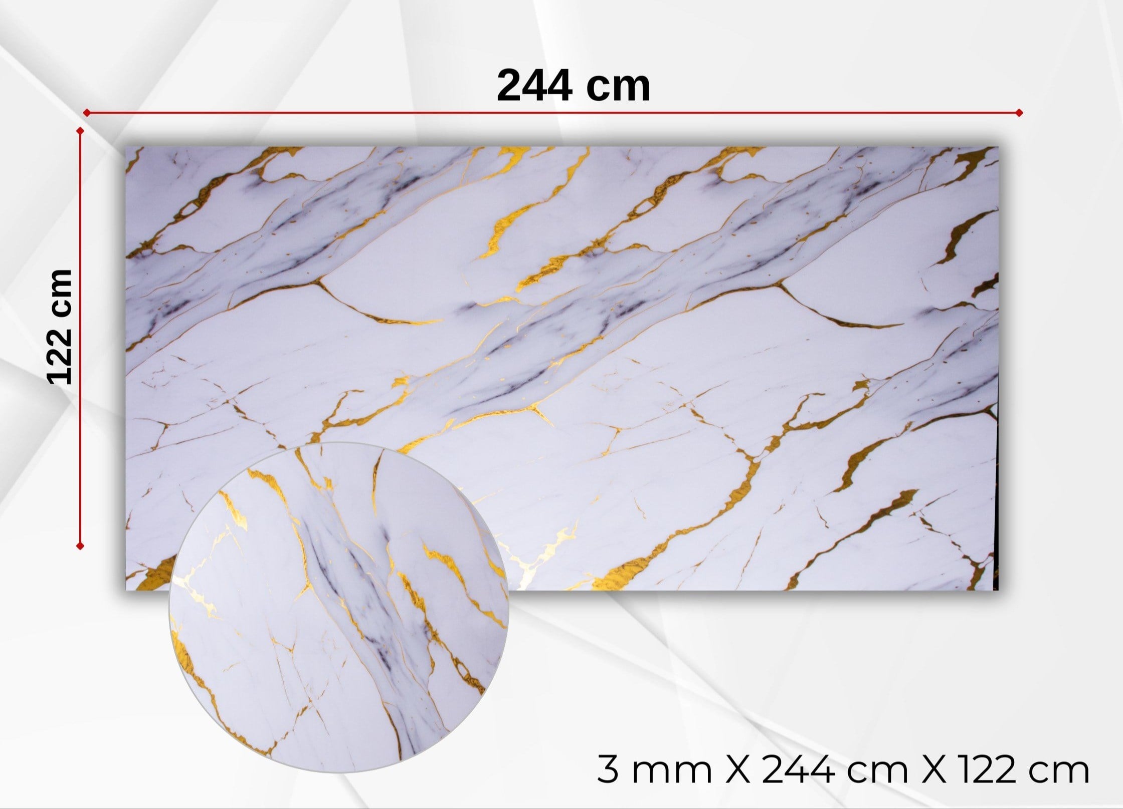 Carrara Gold PVC Duvar Paneli