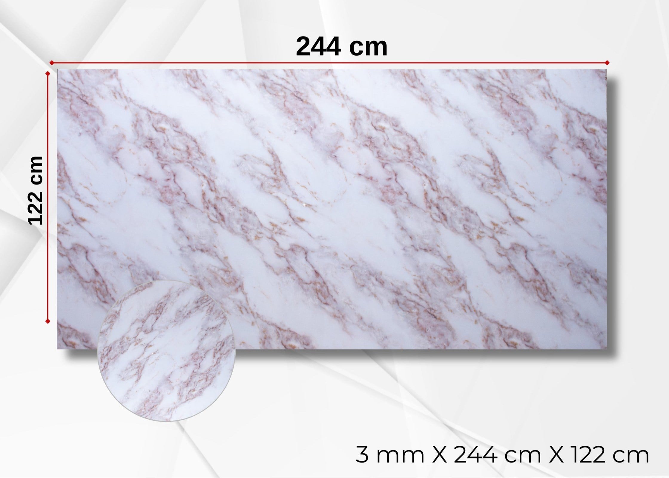 Iceberg Beige PVC Duvar Paneli