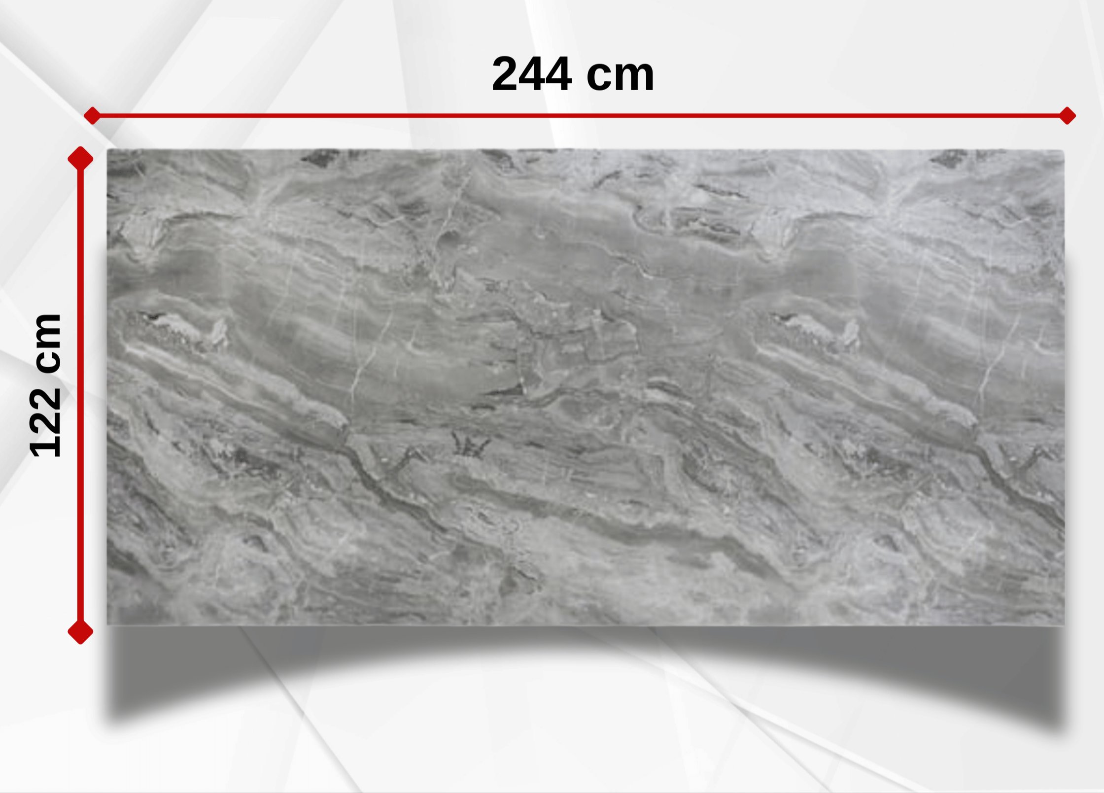Marmori Grey PVC Duvar Paneli