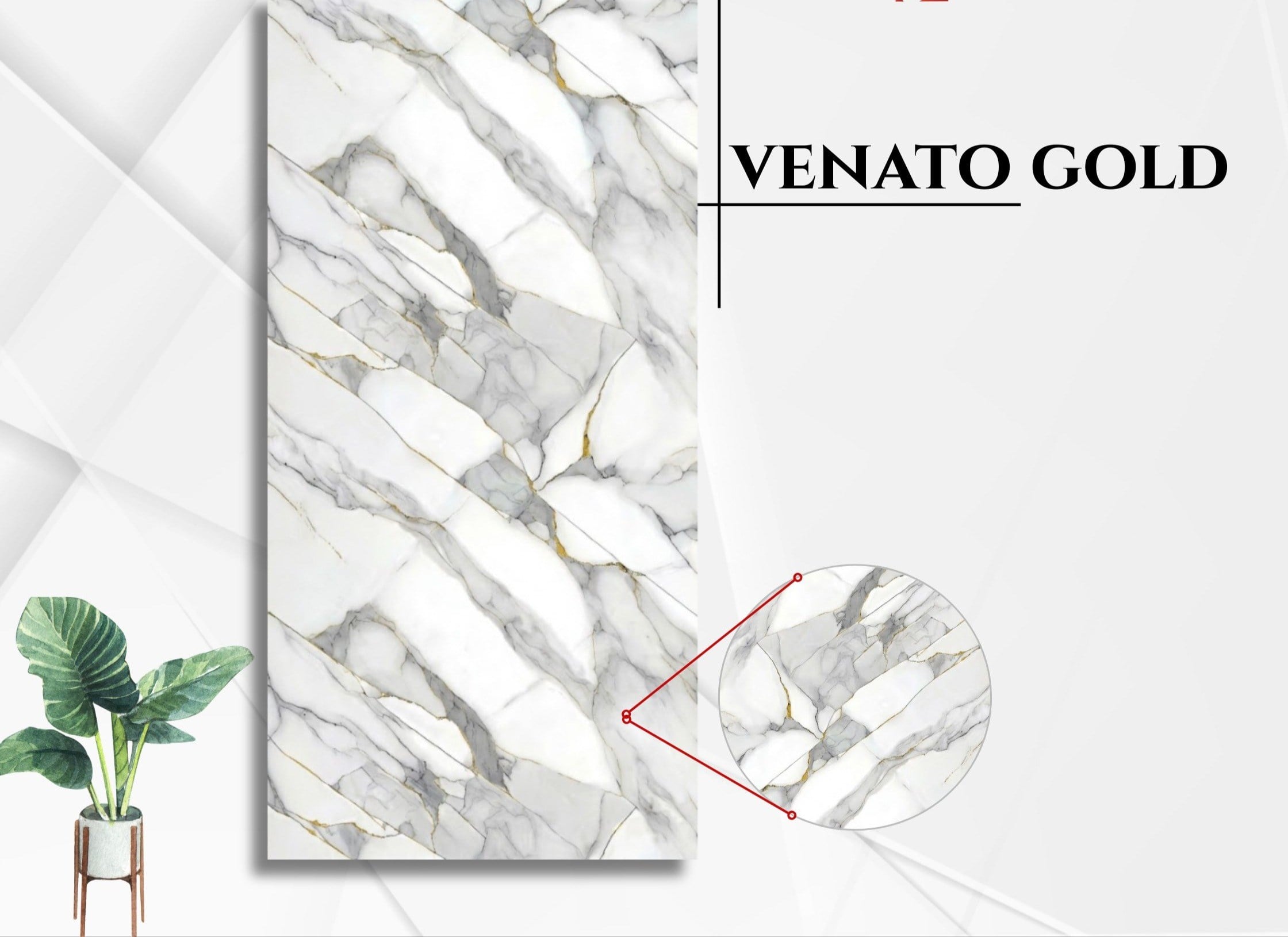 Venato Gold PVC Duvar Paneli