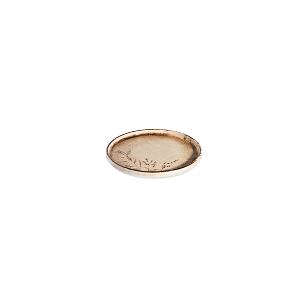 Fall Beige Stolt Düz Tabak 16,5 cm