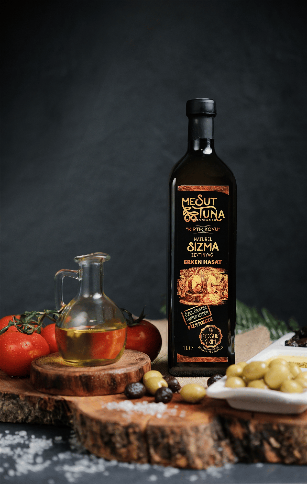 Zeytinyağı Soğuk Sıkım 1 L