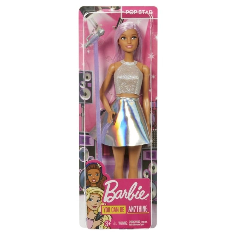 Barbie Kariyer Bebekleri Pop Star (Fxn98)