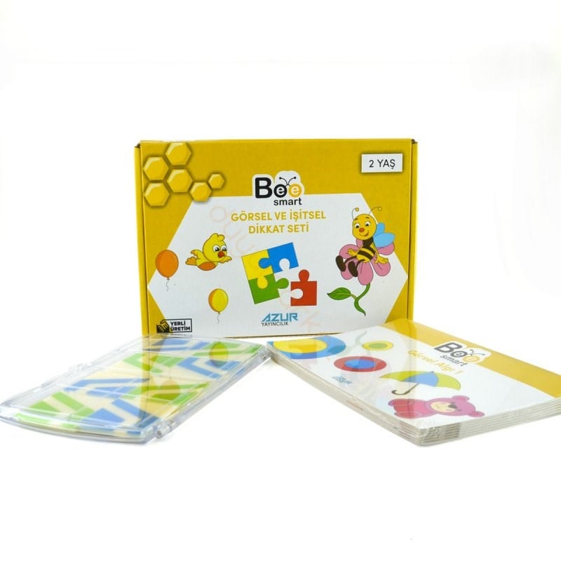 Bee Smart Görsel Ve İşitsel Dikkat Seti 2 Yaş