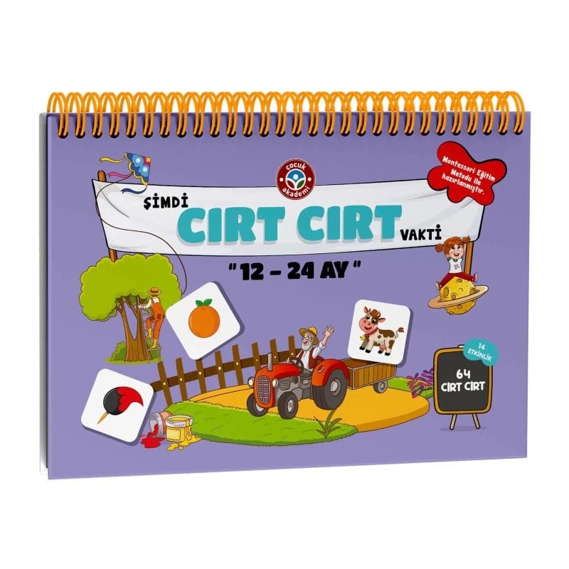 Çocuk Akademi Cırt Cırt Vakti 12-24 Ay