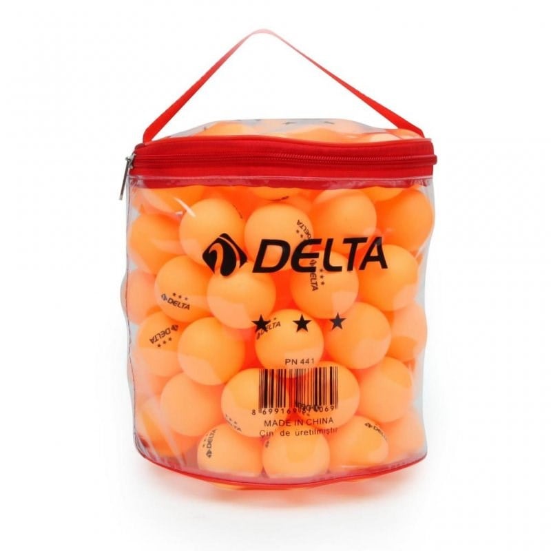 Delta Çantalı Pinpon Topu 100lü Turuncu