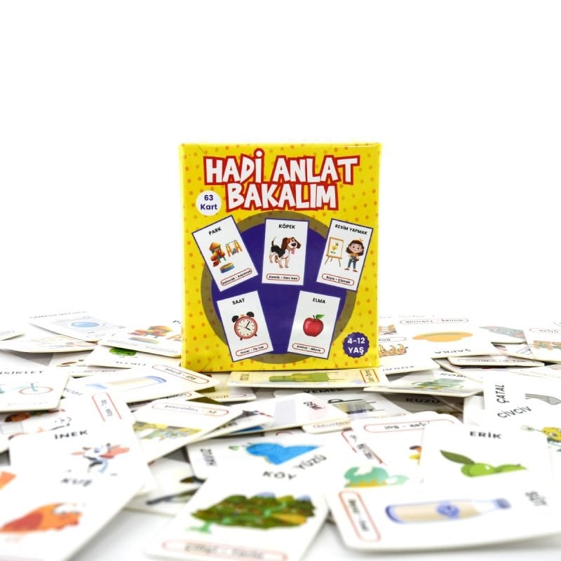Duyumarket Hadi Anlat Bakalım- Kelime Anlatma Ve Dil Gelişim Oyunu (4-12 Yaş)