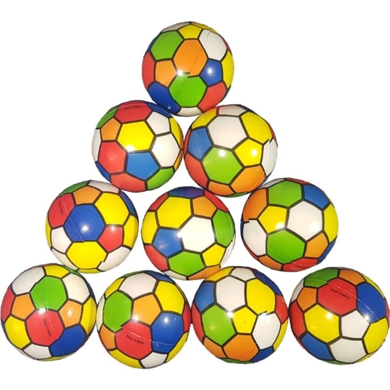 Futbol Stres Topu - Renkli