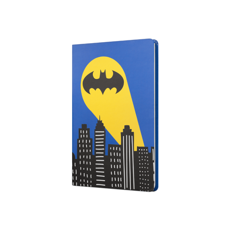 Mabbels Batman Sert Kapak Butik Defter - Çizgili