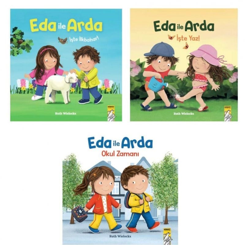 Mirket Yayınları Eda İle Arda – İlk Konuşma Kitaplarım- 2+ Yaş Dil Gelişim Seti