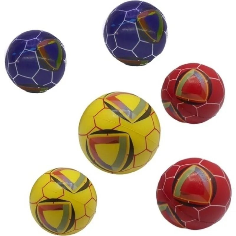 Üçgen Desenli Futbol Stres Topu