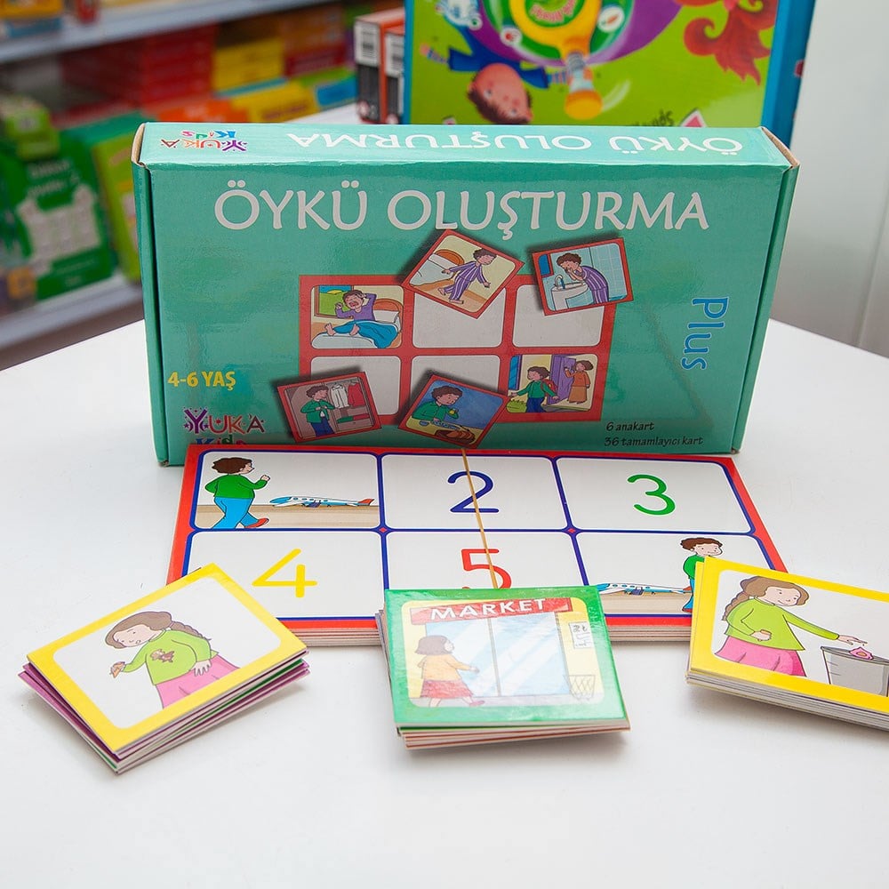 Yuka Kids Öykü Oluşturma Plus- Hikaye Ve Dil Konuşma Terapisi Kartları
